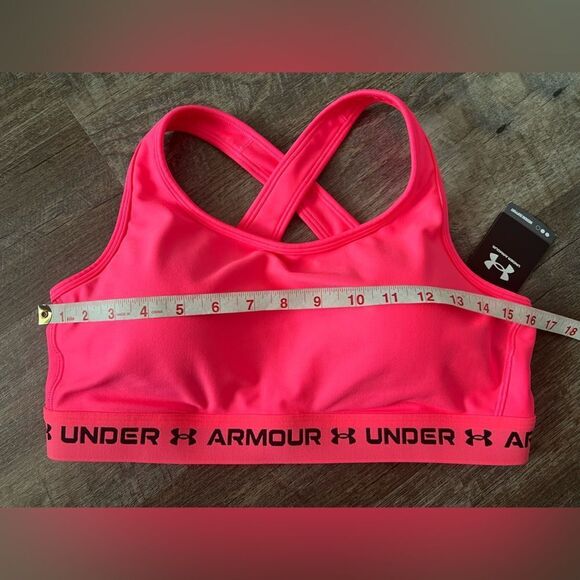 Under Armour Mid Cross-Back Sports Bra-Size 1X - Picture 5 of 6